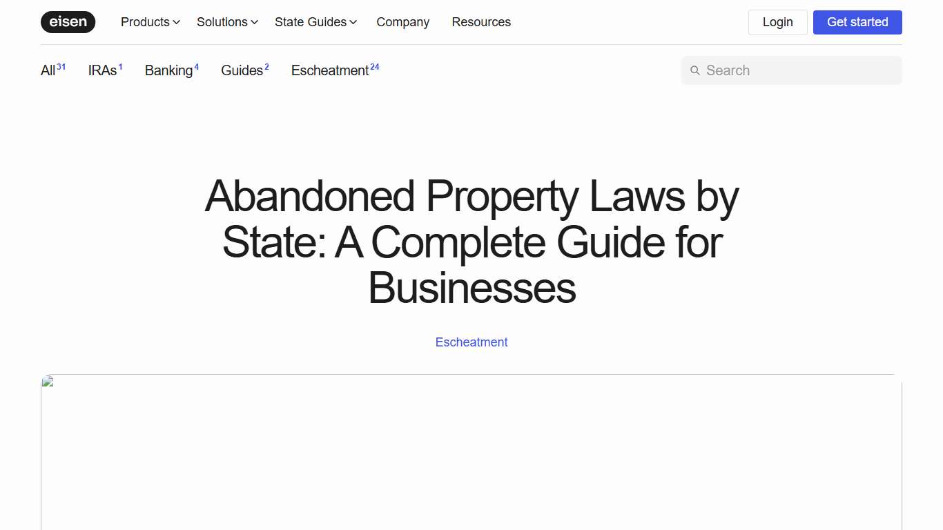 Abandoned Property Laws by State [2026] Eisen Blog
