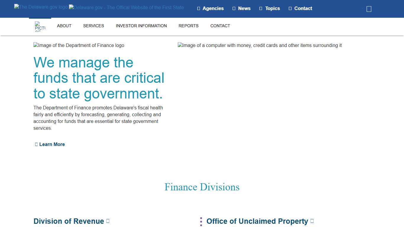 Department of Finance - State of Delaware